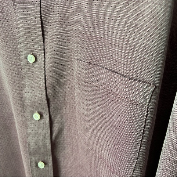 Daniel Cremieux Men’s Plum Long Sleeve Button Up Shirt Size XL - Picture 7 of 14